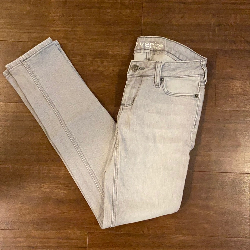 Gray Bullhead Jeans